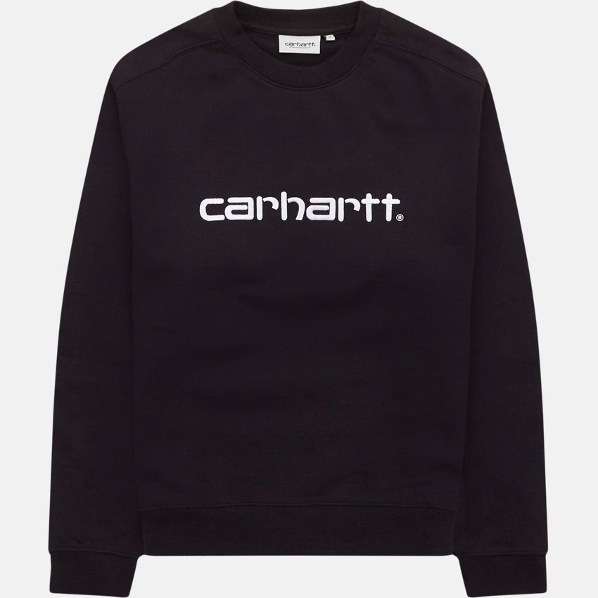 Carhartt WIP Women Sweatshirts W CARHARTT SWEAT I027475. BLACK