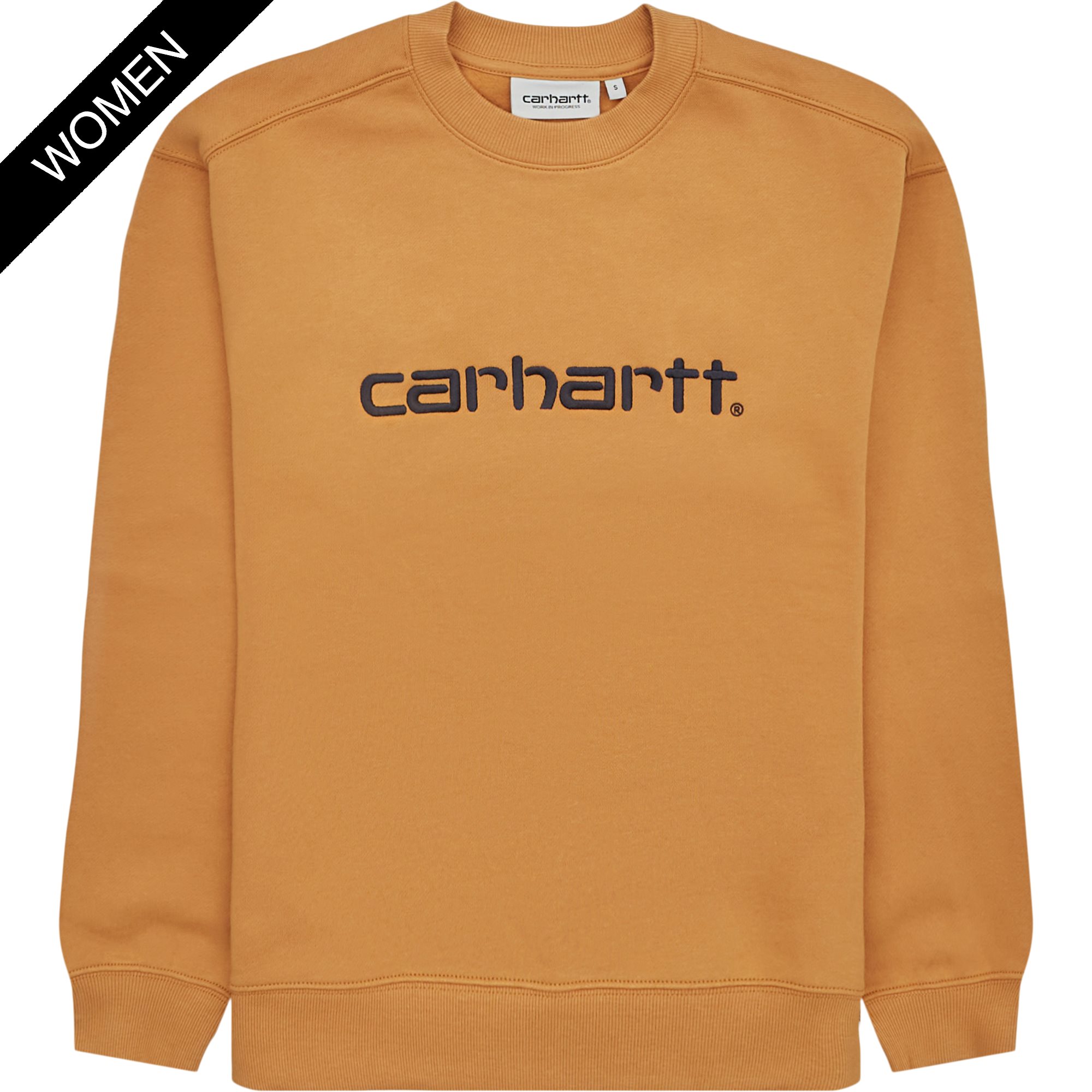 Carhartt WIP Women Sweatshirts W CARHARTT SWEAT I027475. Brun