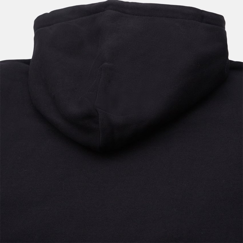 Carhartt WIP Women Sweatshirts W HOODED CARHARTT SWEATSHIRT I027476. BLACK