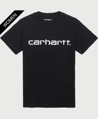 Carhartt WIP Women T-shirts W SS SCRIPT T-SHIRT I030797 Sort