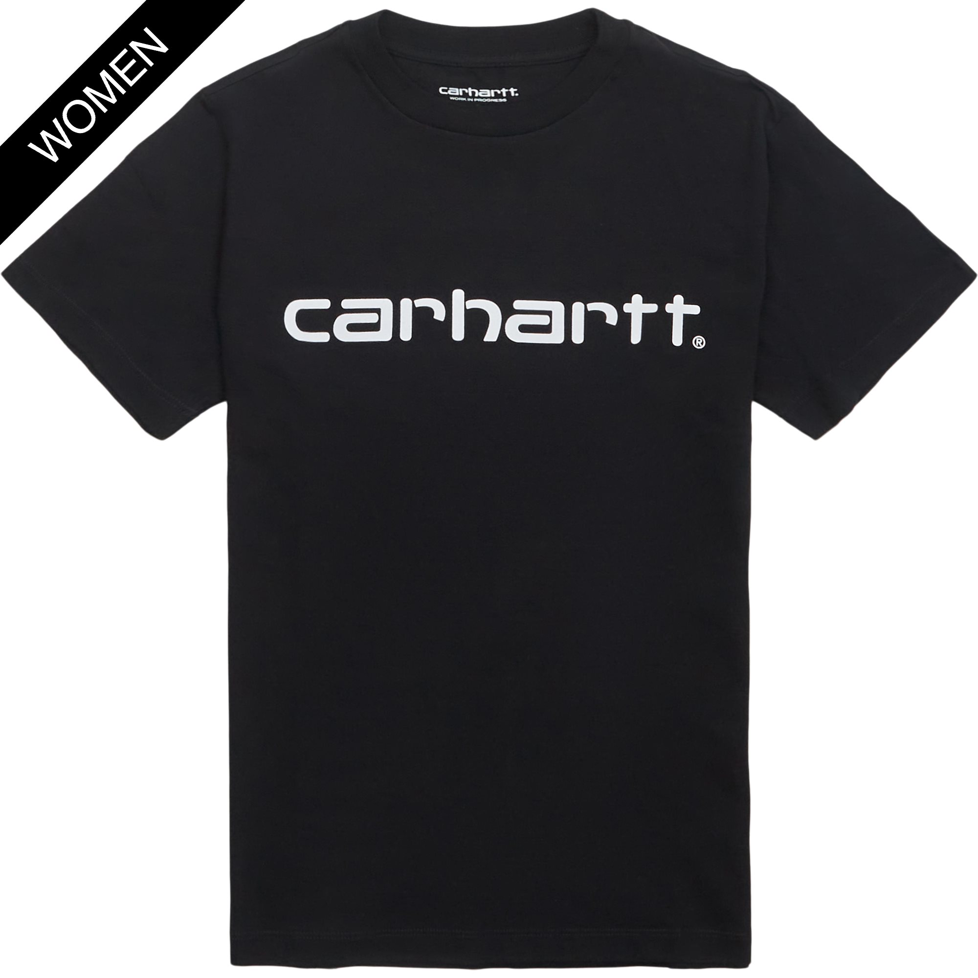 Carhartt WIP Women T-shirts W SS SCRIPT T-SHIRT I030797 Black