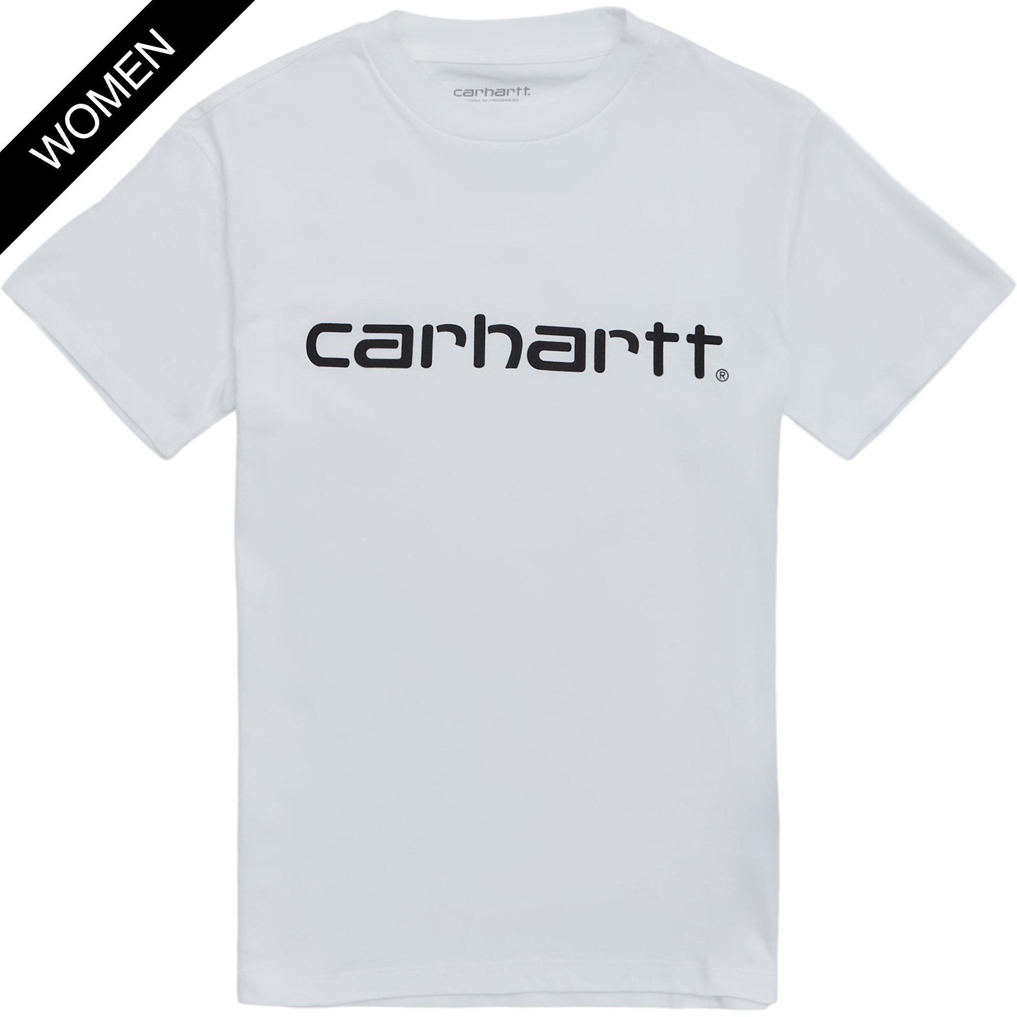 Carhartt WIP Women T-shirts W SS SCRIPT T-SHIRT I030797 Hvid