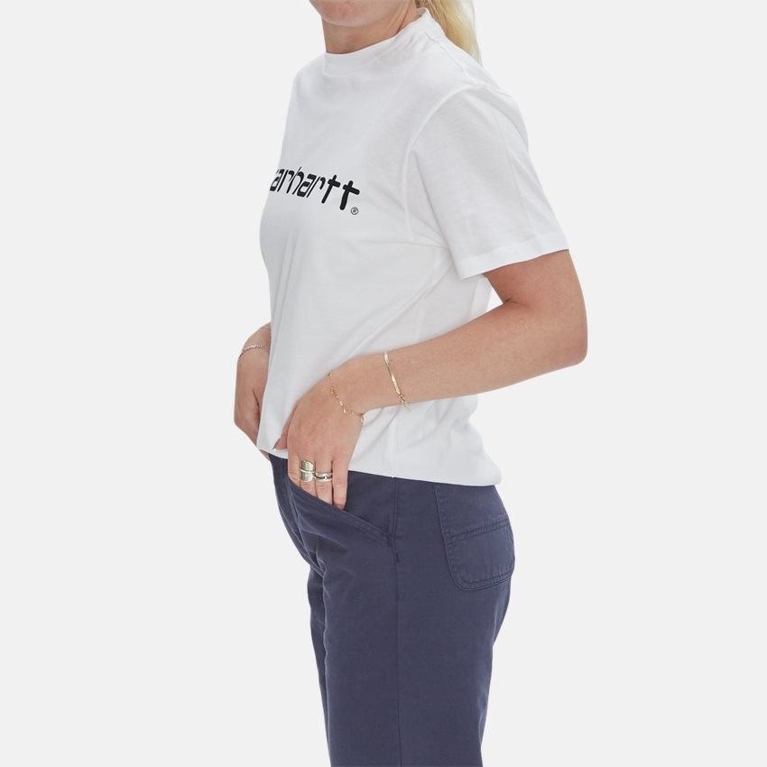Carhartt WIP Women T-shirts W SS SCRIPT T-SHIRT I030797 WHITE