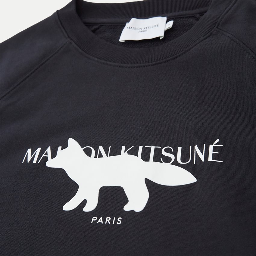 Maison Kitsuné Sweatshirts JM00307KM0001 FOX STAMP SORT