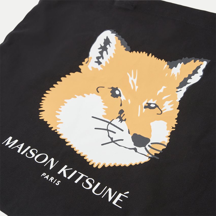 Maison Kitsuné Väskor EU05110WW008 FOX HEAD SORT