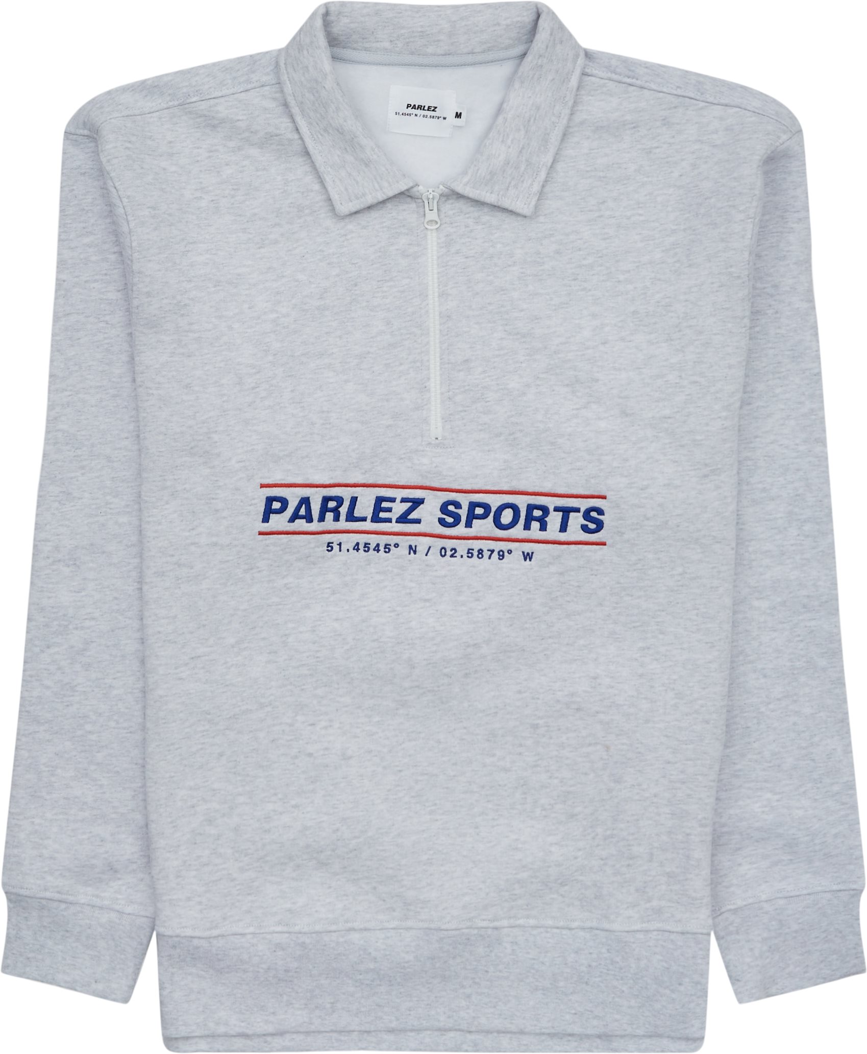 PARLEZ Sweatshirts MORITZ QUARTER Grey