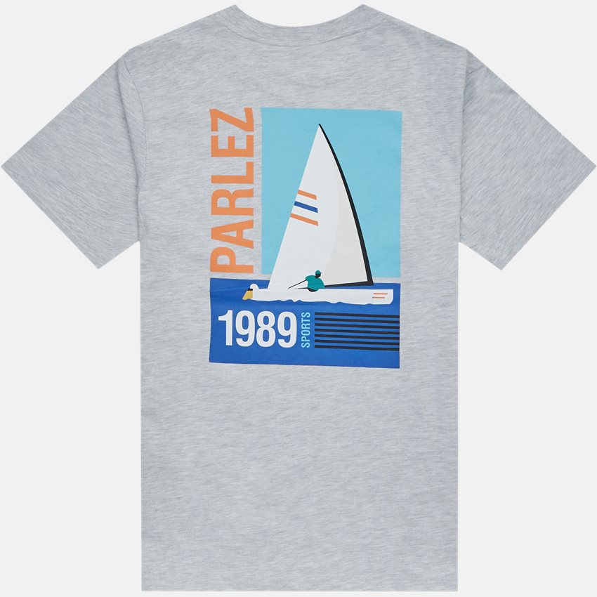 PARLEZ T-shirts CORAZOL T-SHIRT GRÅ