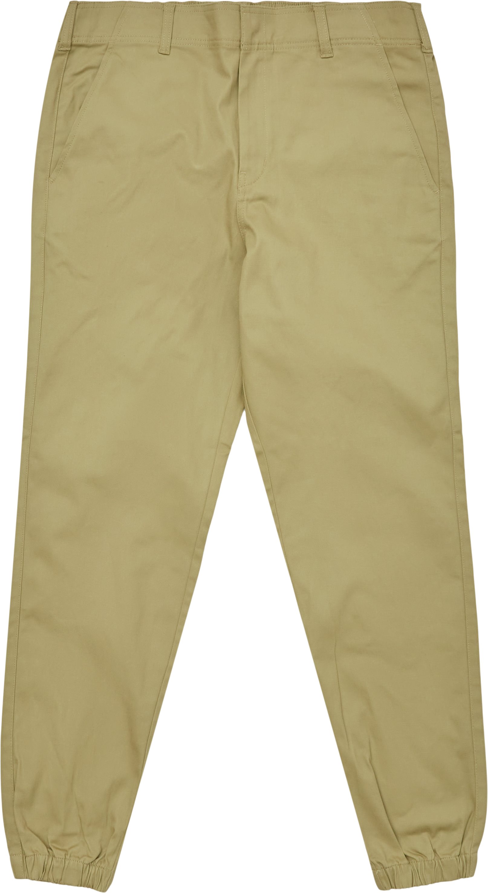 Twill Jogger - Trousers - Regular fit - Sand