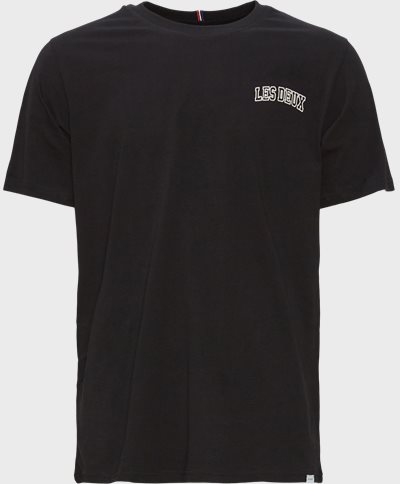 Les Deux T-shirts BLAKE T-SHIRT LDM101113 Sort