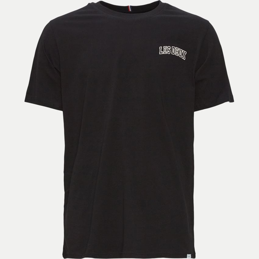 Les Deux T-shirts BLAKE T-SHIRT LDM101113 BLACK/IVORY