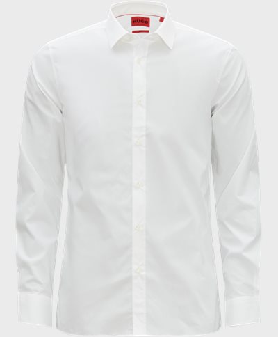 HUGO Shirts 50479396 ELISHA02 White