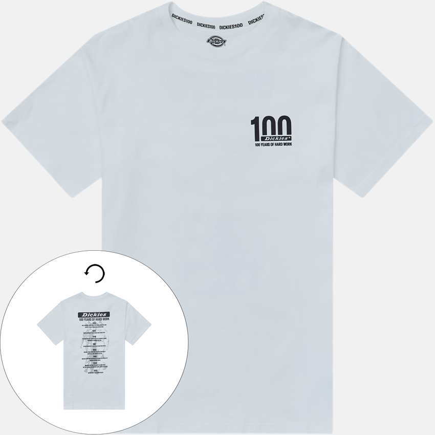 Parat tiggeri Magnetisk 100 LOGO TEE T-shirts HVID fra Dickies 149 DKK