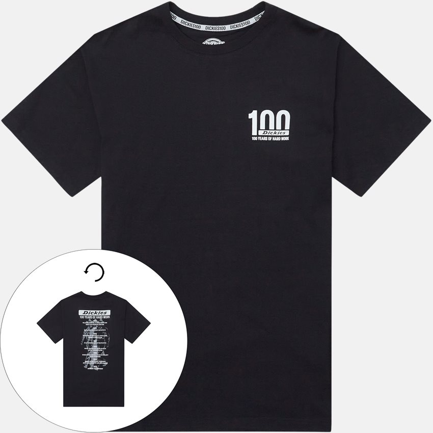 bandage Fantasi jernbane 100 LOGO TEE T-shirts SORT fra Dickies 199 DKK