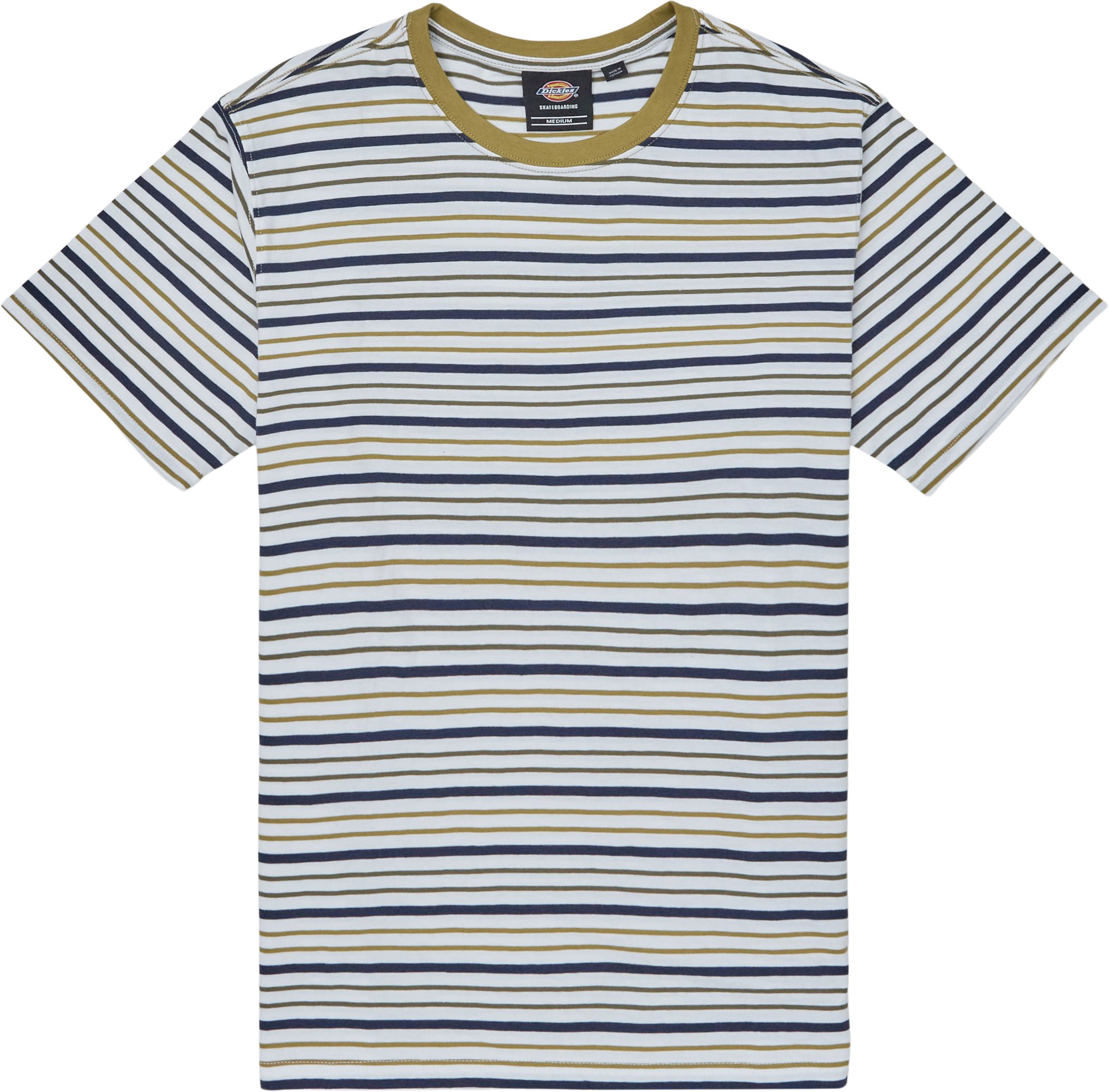 Bothell Stripe Tee - T-shirts - Regular fit - Grön