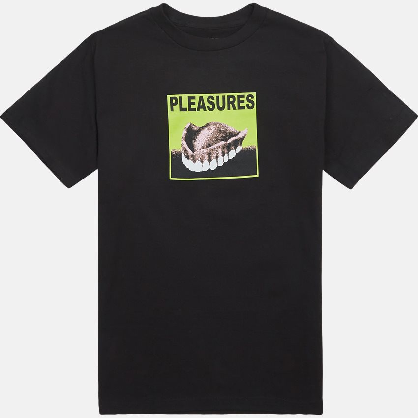 Pleasures T-shirts DENTAL TEE BLACK