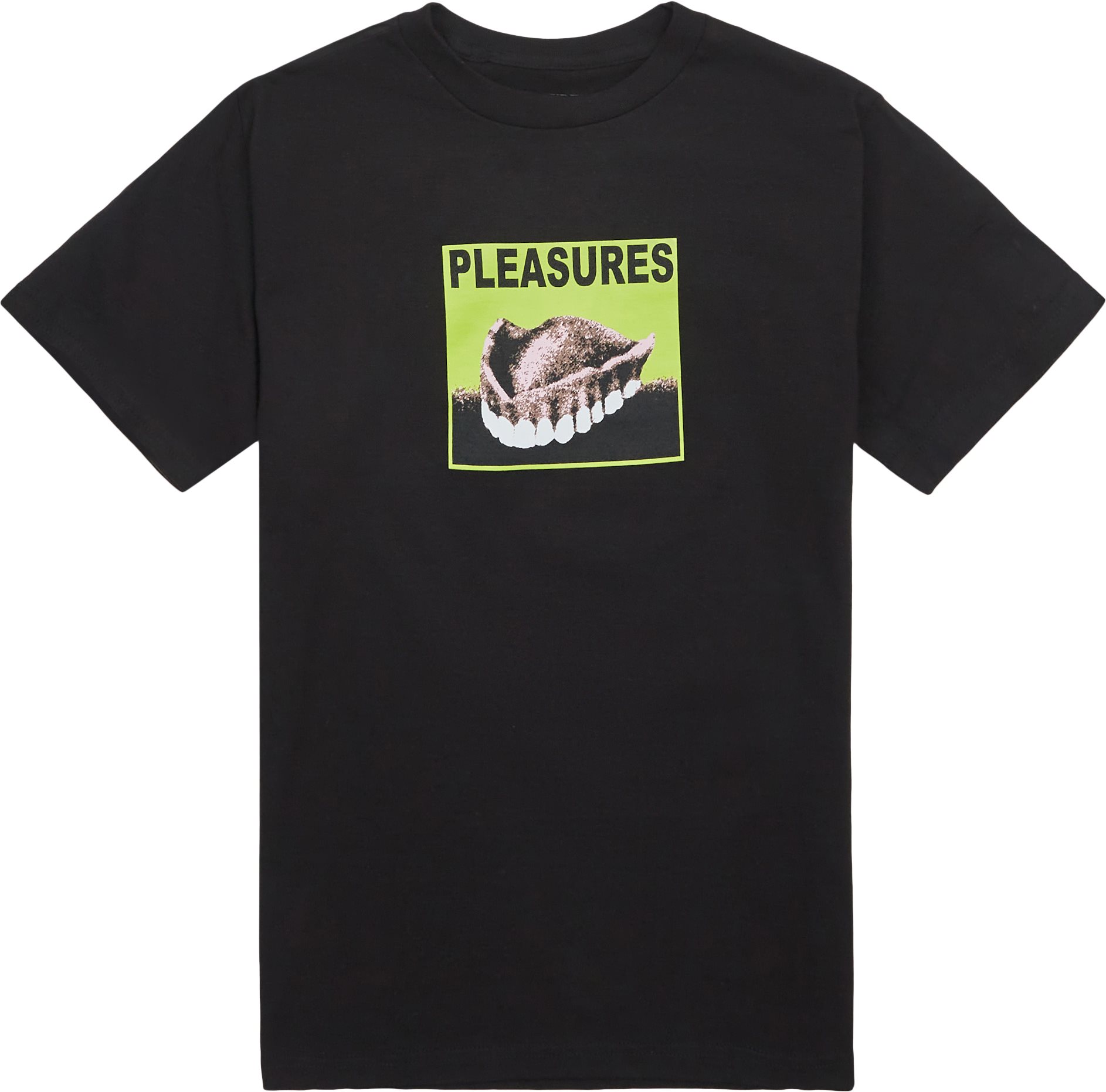 Pleasures T-shirts DENTAL TEE Sort