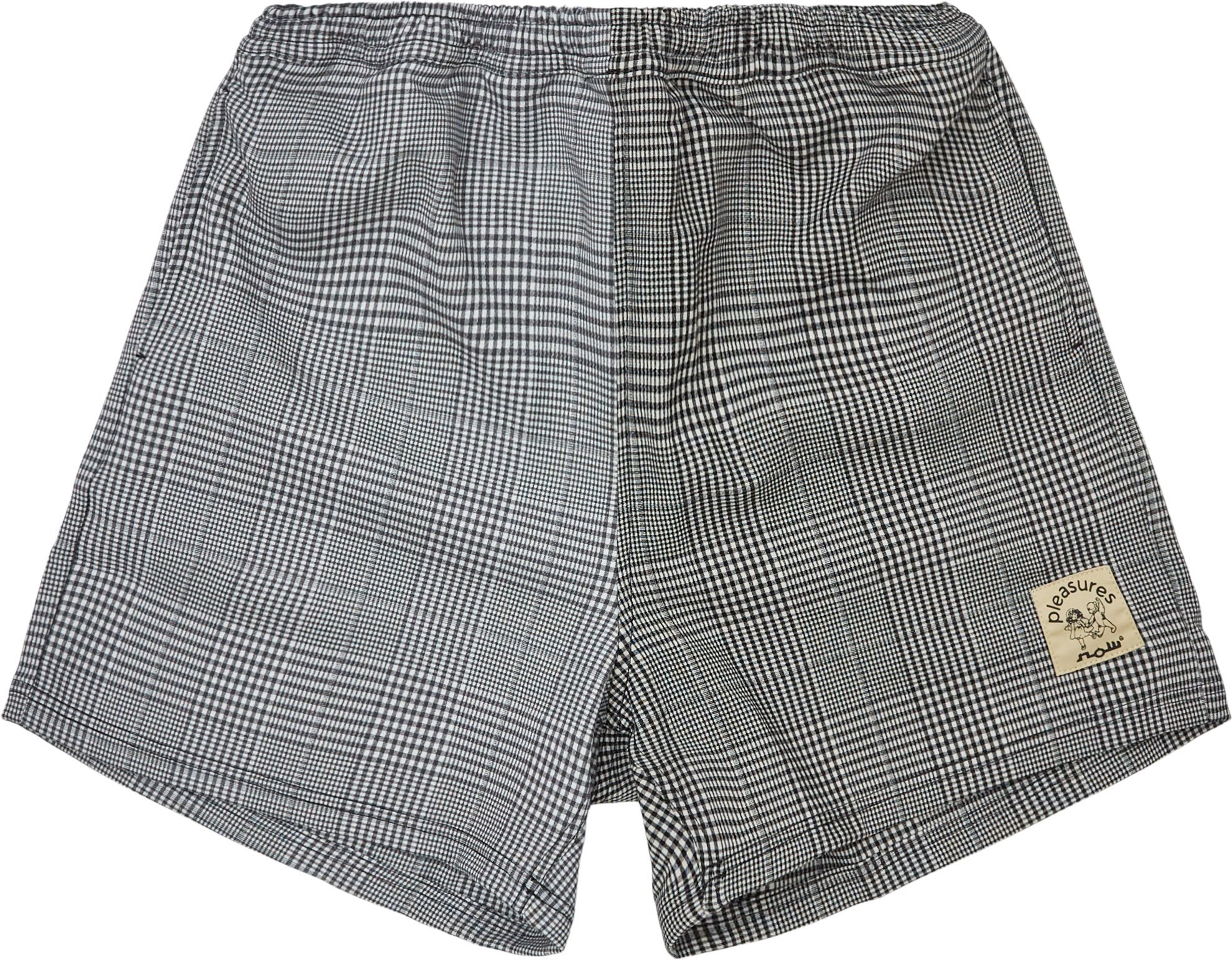 Chase Plaid Shorts - Shorts - Regular fit - Black