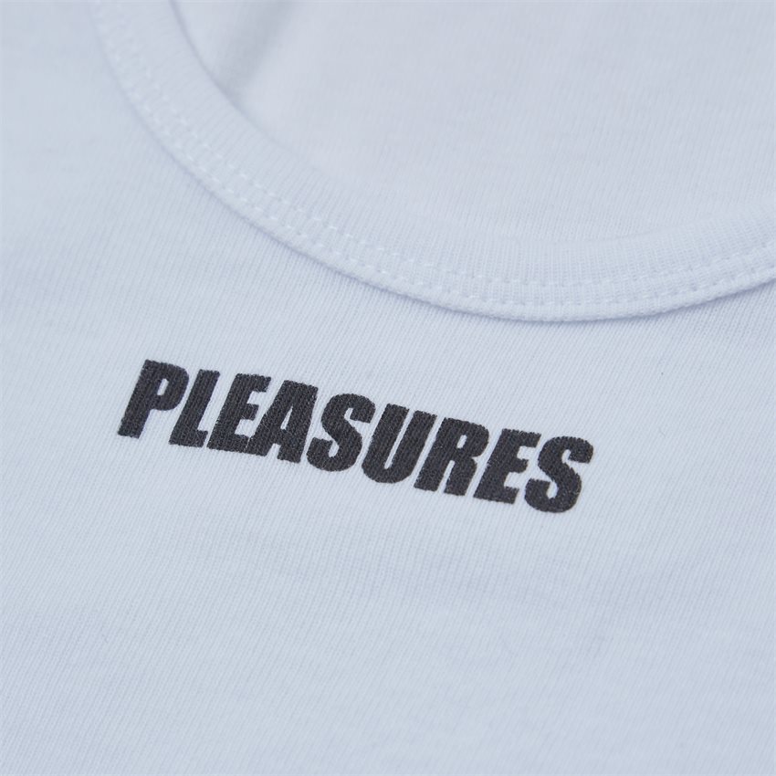 Pleasures T-shirts TANK TOPS WHITE