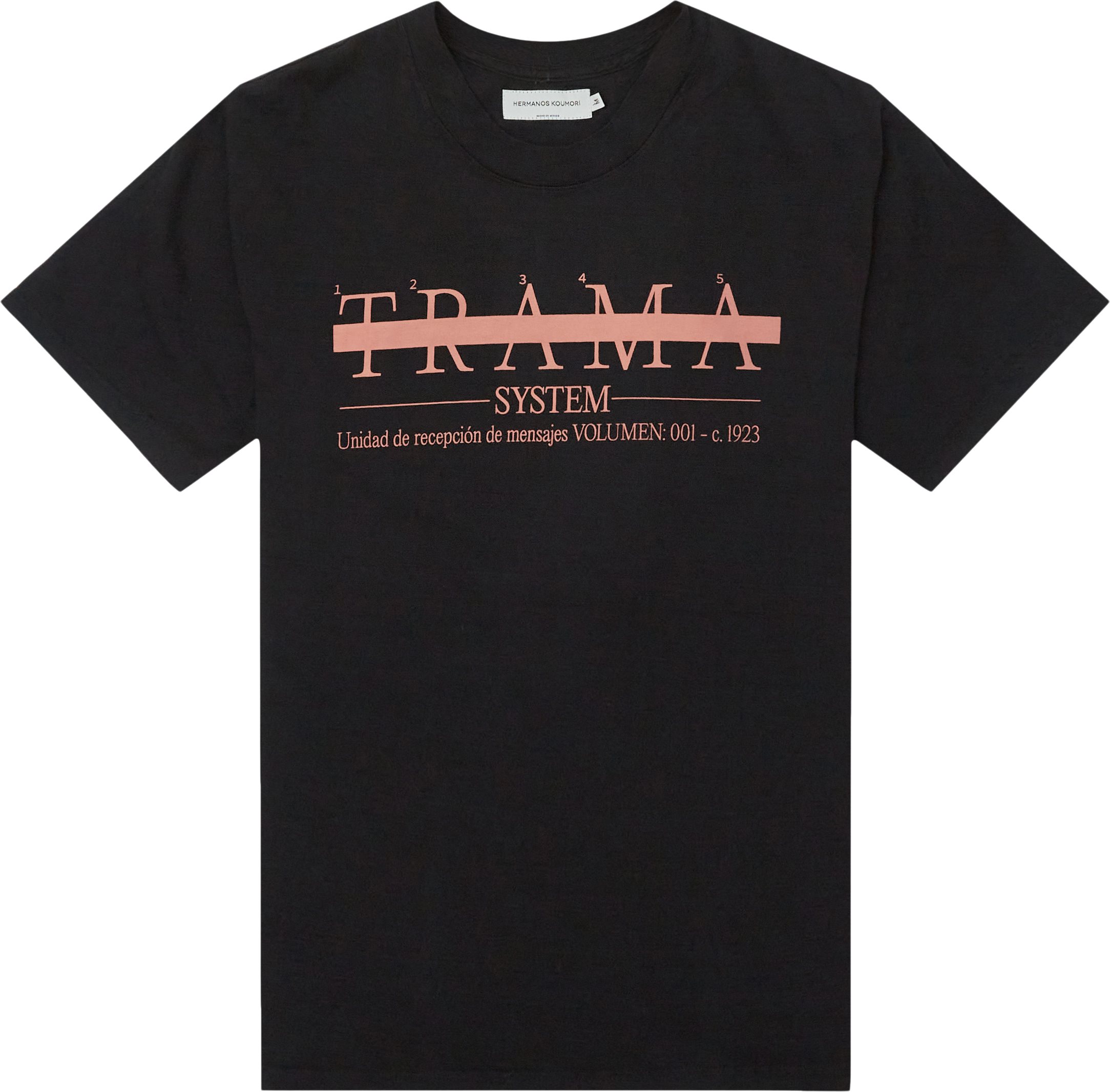 Trama Short Sleeve Tee - T-shirts - Regular fit - Sort