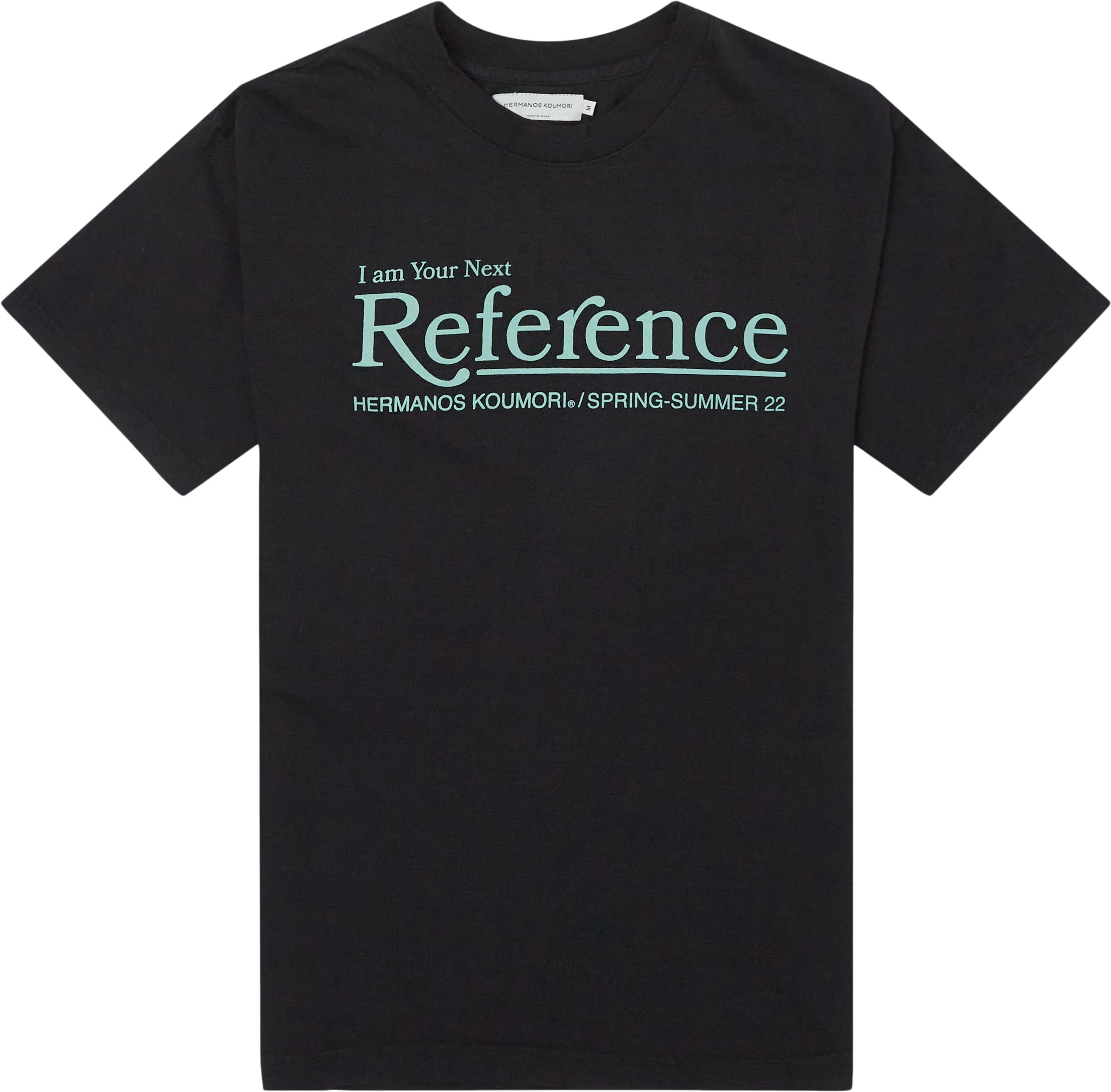 Referencia Short Sleeve Tee - T-shirts - Regular fit - Sort