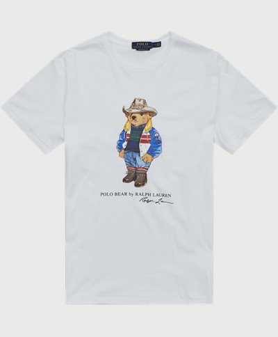 Polo Ralph Lauren T-shirts 710853310 AW22 Hvid