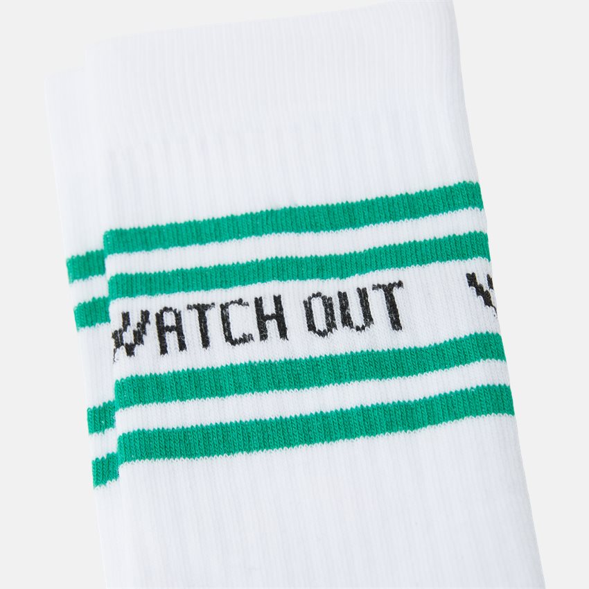 qUINT Socks WATCH OUT 115-12527 HVID