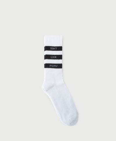 qUINT Socks DONT LOOK AWAY 115-12527 White