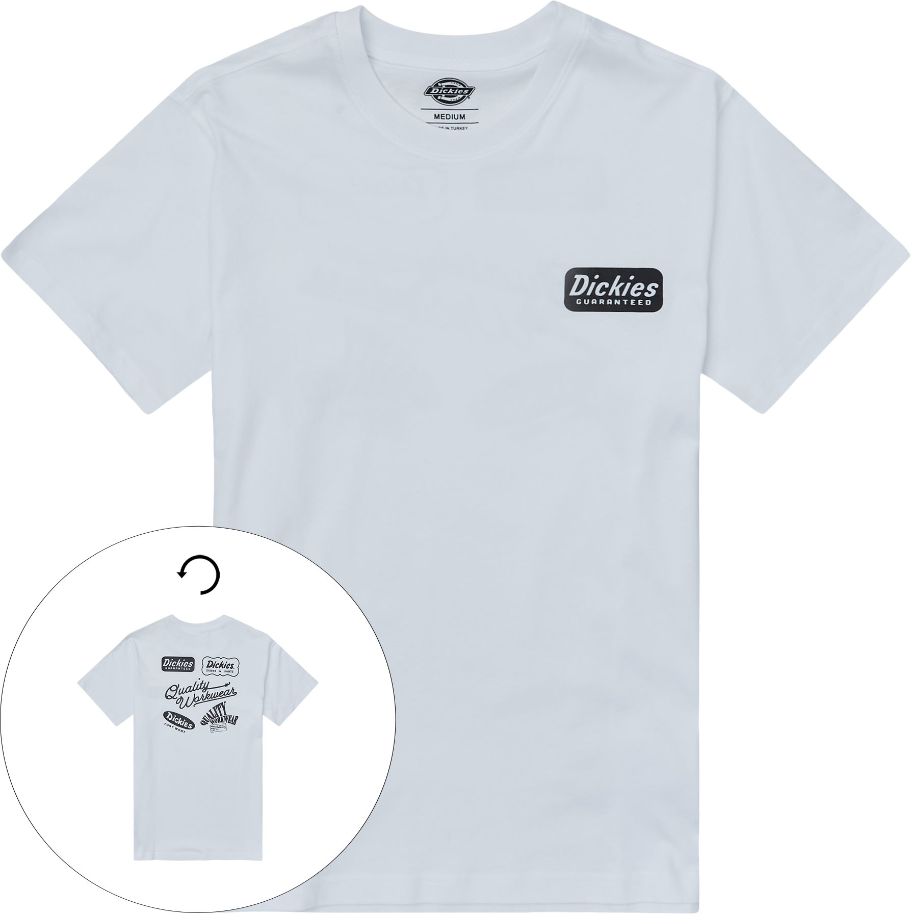 Fircrest tee - T-shirts - Regular fit - Vit