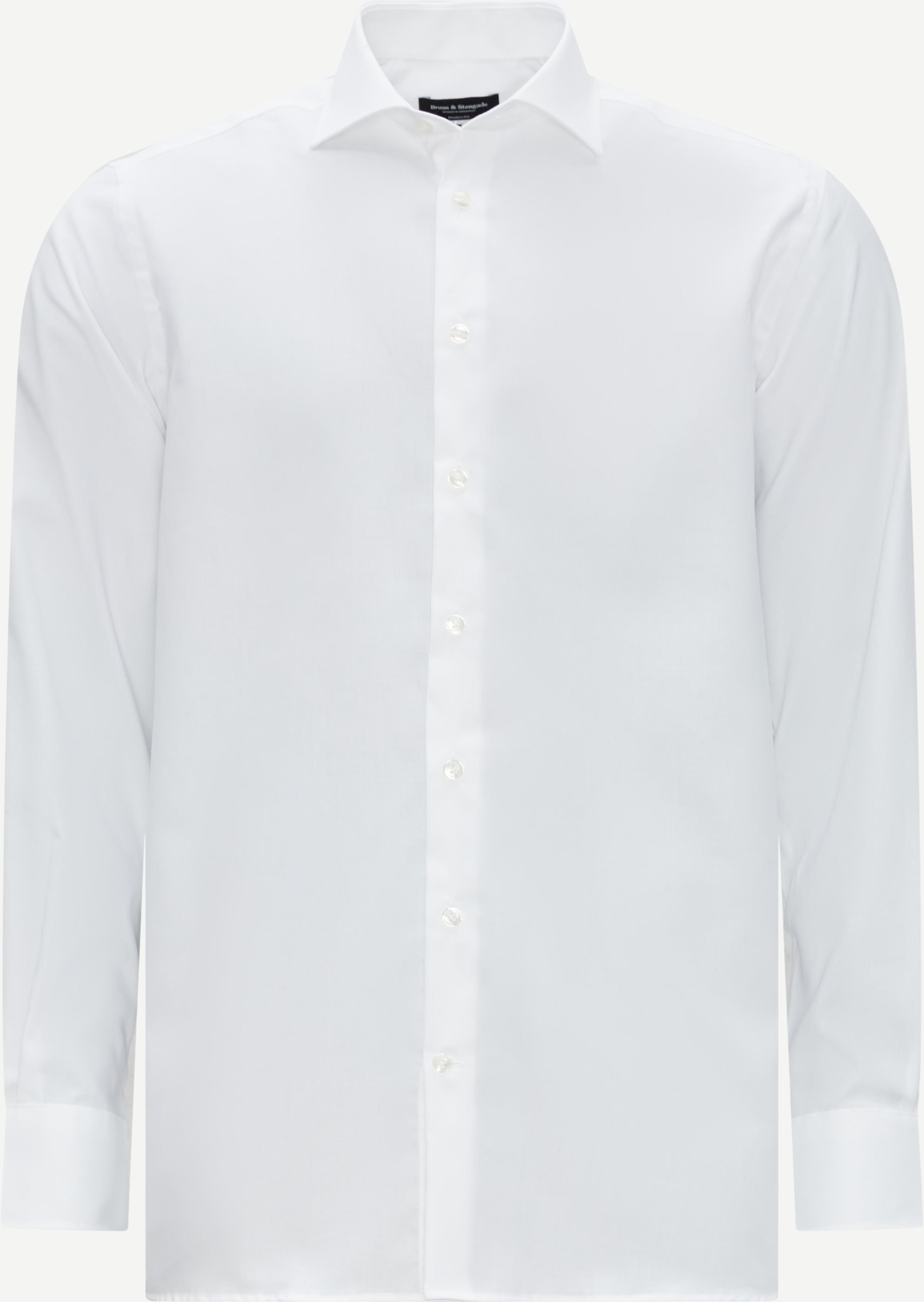 Bruun & Stengade Shirts BEGOVIC SHIRT White