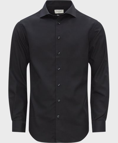 Bruun & Stengade Shirts MILES SHIRT Black