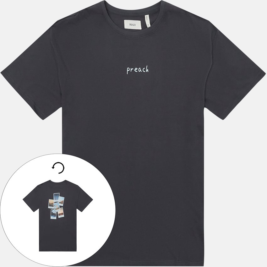 PREACH T-shirts POLAROID TEE 206170 KOKS