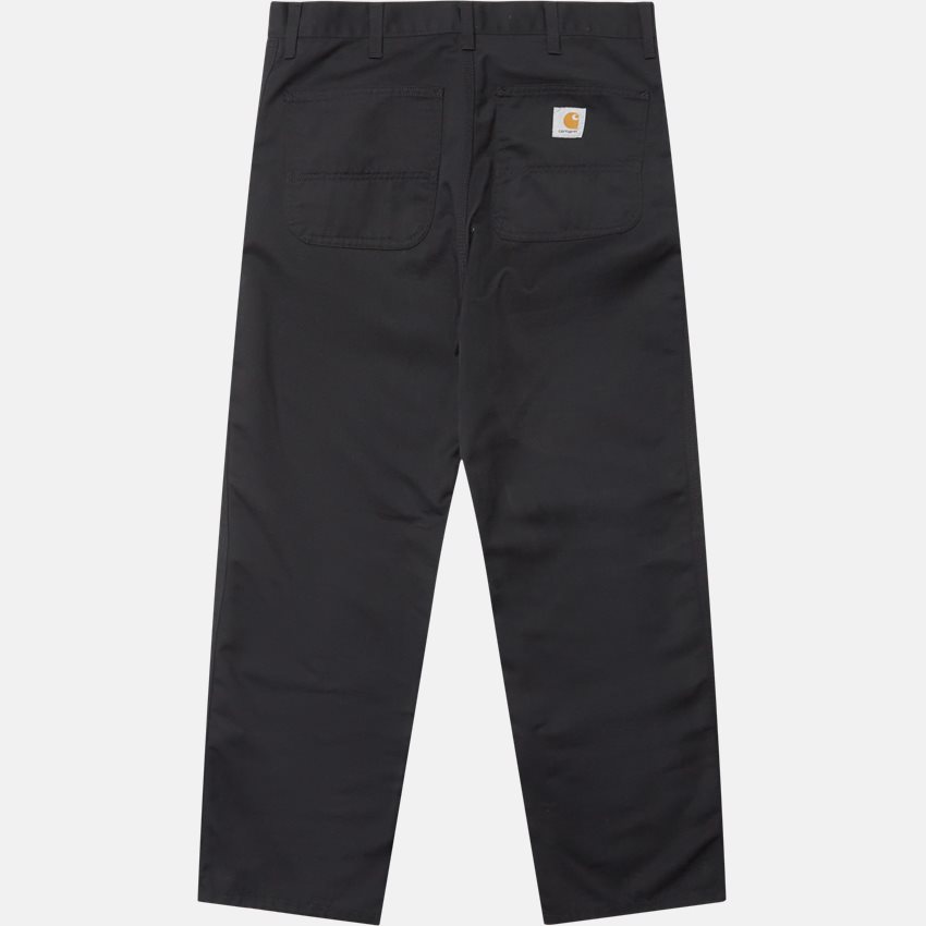 Carhartt WIP Black Simple Pants