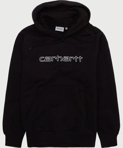 Carhartt WIP Sweatshirts HOODED ELZY SWEATSHIRT I031410 Sort