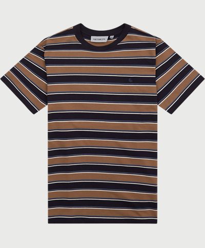 Carhartt WIP T-shirts S/S LEONE T-SHIRT I031386 Brun