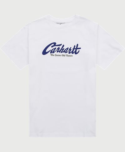 Carhartt WIP T-shirts S/S OLD TUNES T-SHIRT I031423 Vit