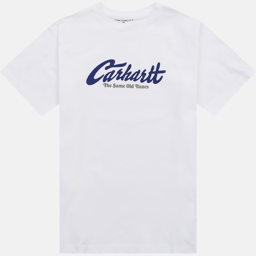 Carhartt WIP T-shirts S/S OLD TUNES T-SHIRT I031423 WHITE