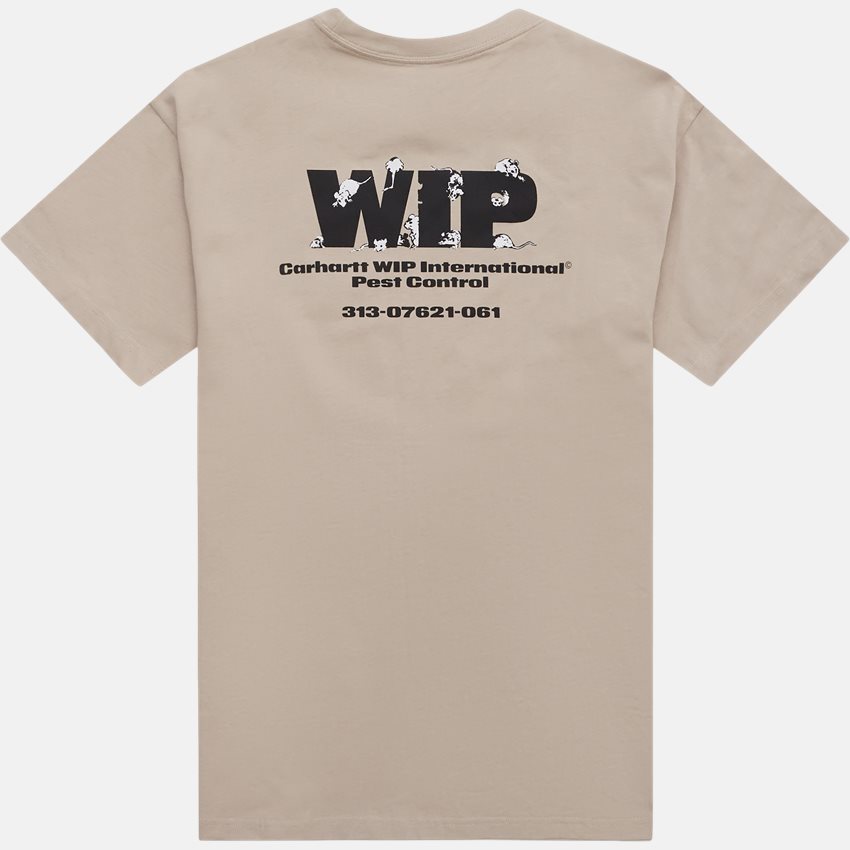 Carhartt WIP T-shirts S/S PEST CONTROL T-SHIRT I0311427 WALL