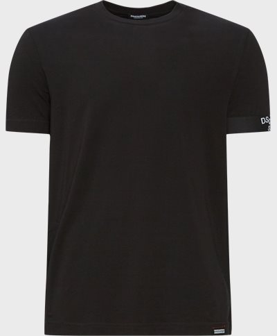 Dsquared2 T-shirts D9M3S3990 Black