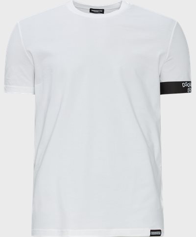 Dsquared2 T-shirts D9M3S3990 Hvid