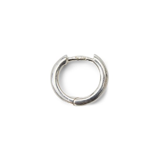 YAB STUDIO Accessories HOOPS 12 SMALL 12MM EARRING Silver