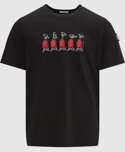 Moncler T-shirts 8C00029 829H8 Black