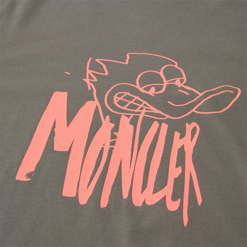 Moncler T-shirts 8C00030 829H8 ARMY