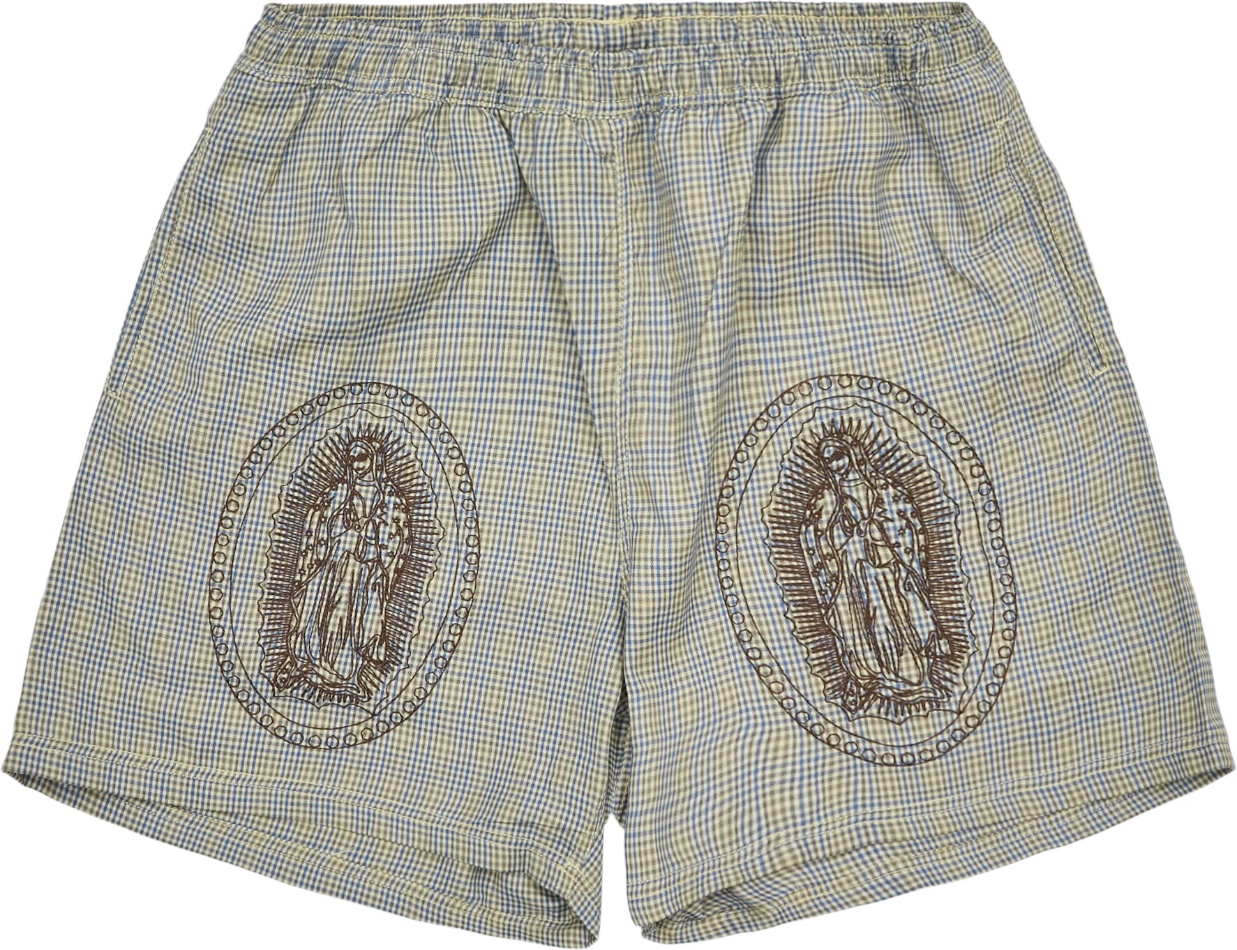 Pleasures Shorts BLESSED SHORTS Green