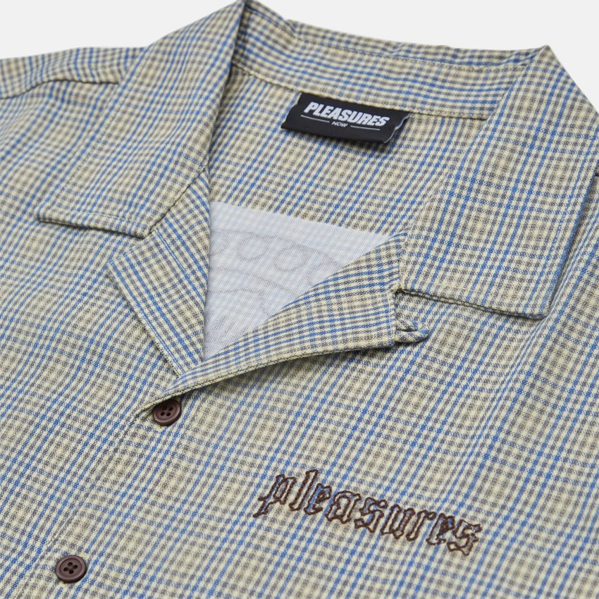 Pleasures Shirts BLESSED BUTTON DOWN GREEN