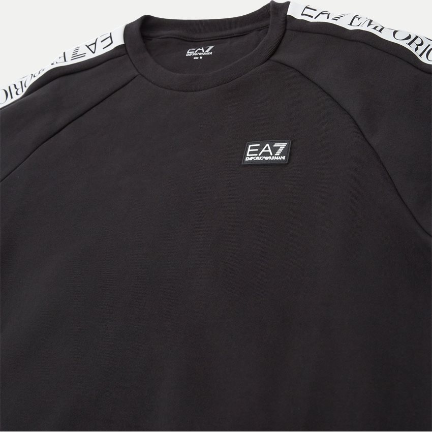 EA7 Sweatshirts PJ07Z-6LPMAB SORT