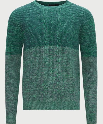 Bruuns Bazaar Knitwear SIMON LUKE CREW NECK KNIT BBM1455 Green