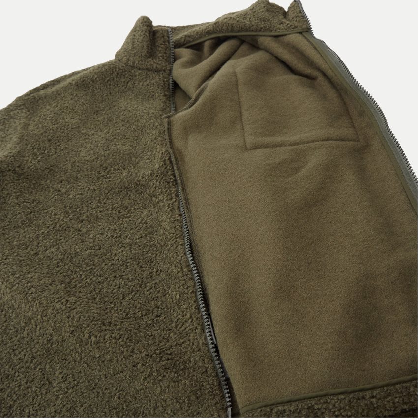 Bruuns Bazaar Sweatshirts KALI HORTONA SWEAT CARDIGAN BBM1505 ARMY