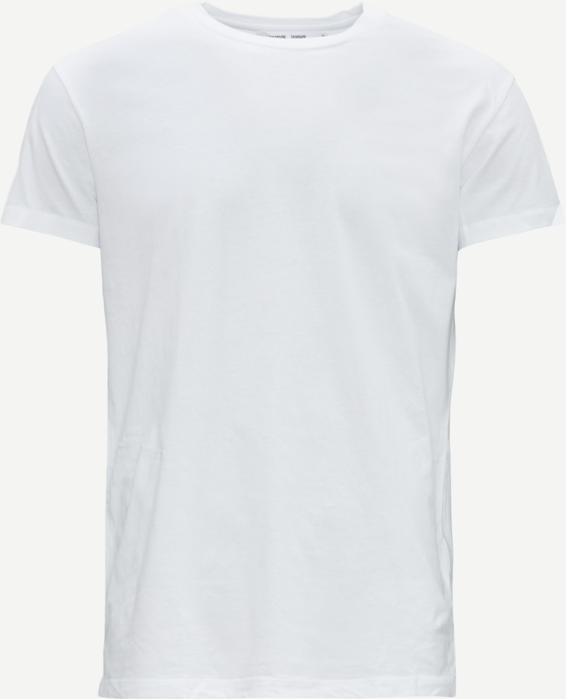 Samsøe Samsøe T-shirts KRONOS O-NECK SS 273 Hvid