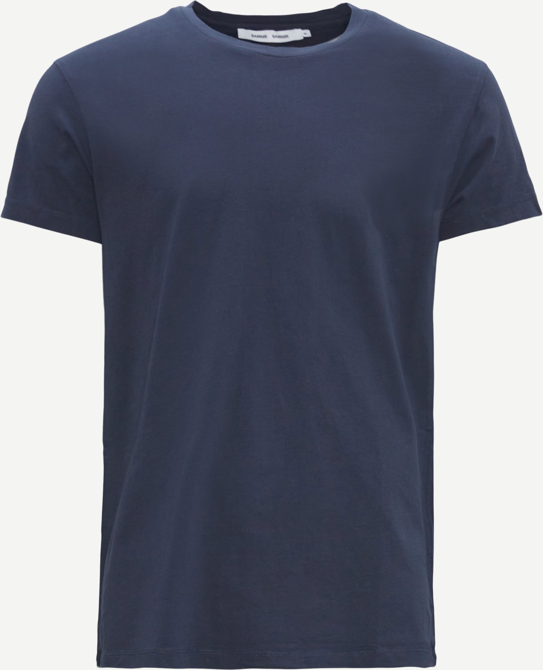 Samsøe Samsøe T-shirts KRONOS O-NECK SS 273 Blue