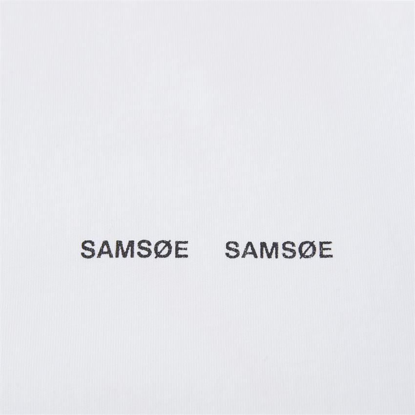 Samsøe Samsøe T-shirts NORSBRO T-SHIRT 6024 HVID